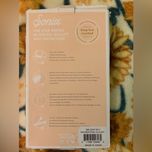 Sonix rhinestone cloudy iPhone 11 PRO / XS / X - Picture 3 of 3